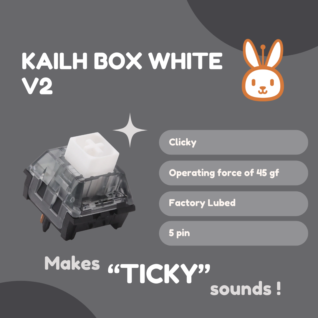 Kailh Box White V2 Switches