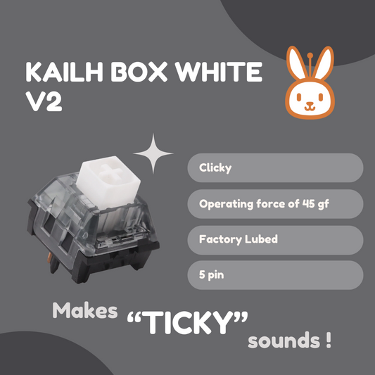 Kailh Box White V2 Switches